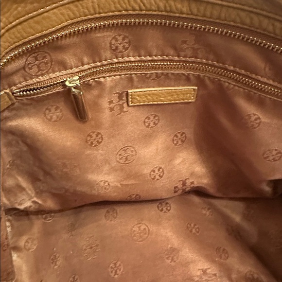 Tory Burch Tan Leather Tote - Picture 2 of 4